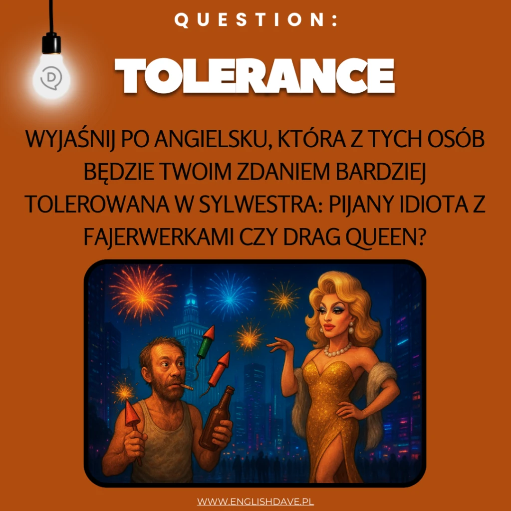 Temat lekcji o tolerancji i sylwestrze