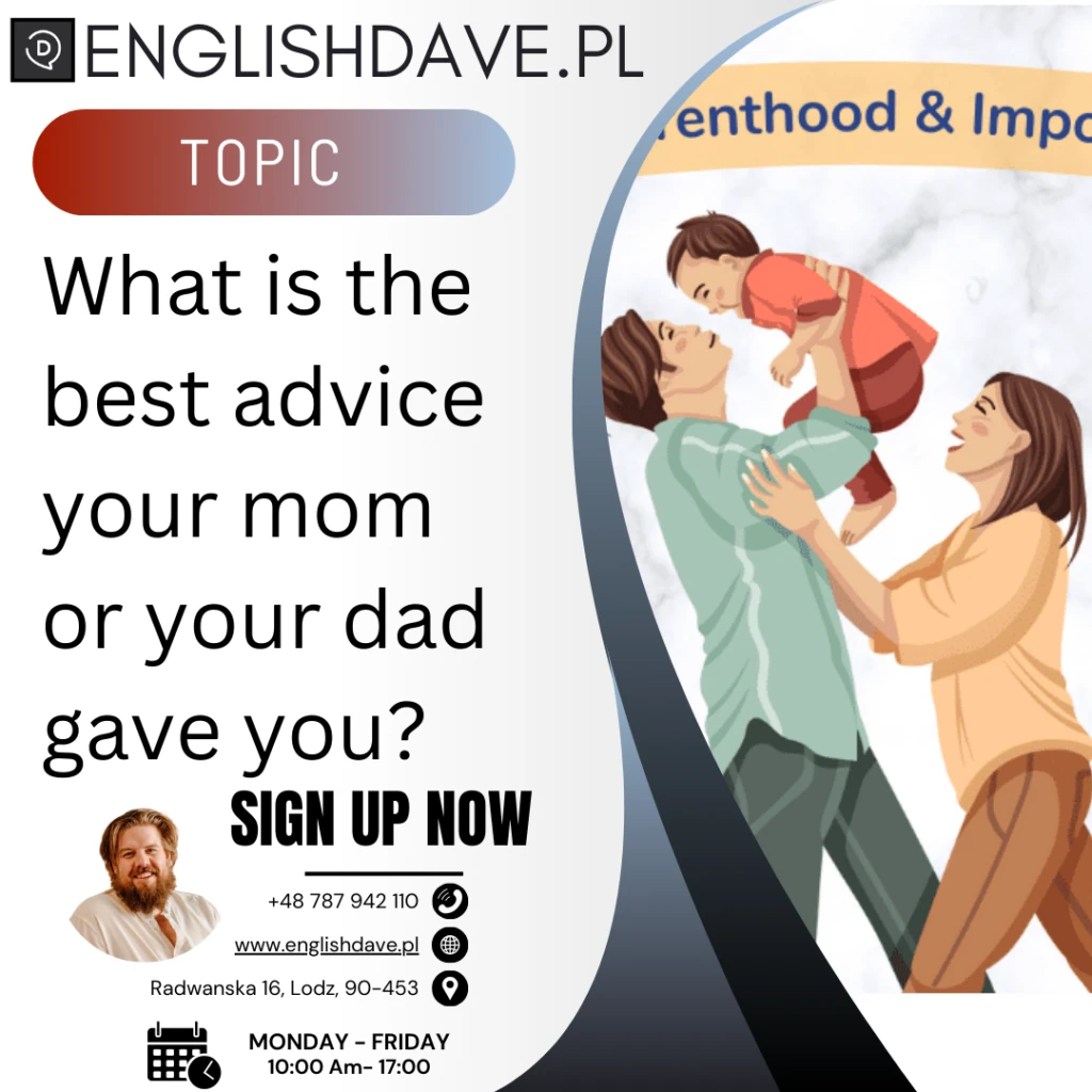 Temat lekcji o rodzicielstwie i rodzinnych radach