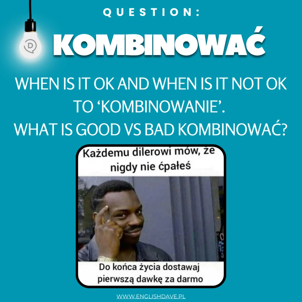 Temat lekcji o kombinowaniu w polskiej kulturze